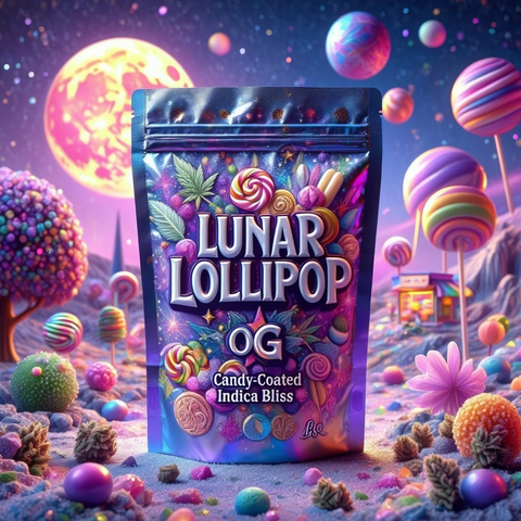👃 Lunar Lollipop OG - Candy-Coated Indica Bliss