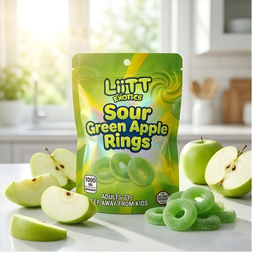1000mg LiiTT Exotics Sour Green