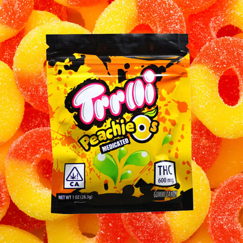 🔥Peachie O's - Only $2.50 per 100mg
