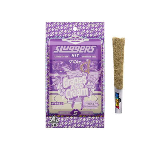 Sluggers - Grapes and Cream Juiced 5-Pack