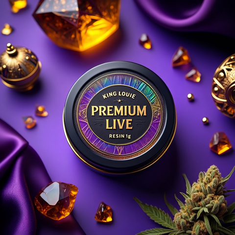 1g Premium Live Resin – King Louie