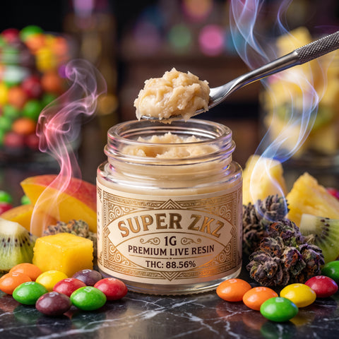 1g Premium Live Resin – Super ZKZ