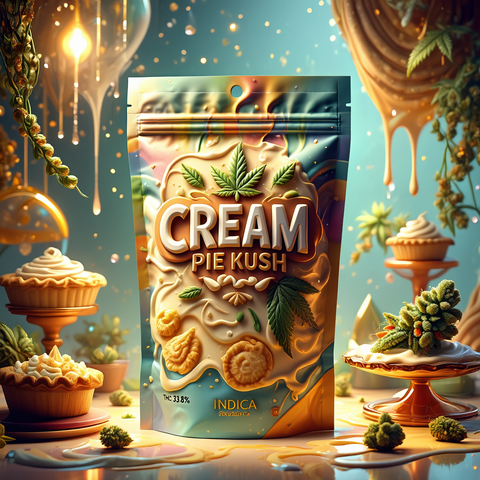 🥧 Cream Pie Kush – Decadent Indica Indulgence