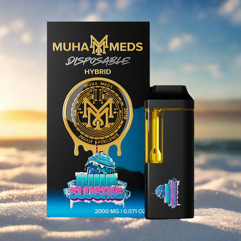 🔥2g Muha Meds – Blue Slushie Live Resin Disposable