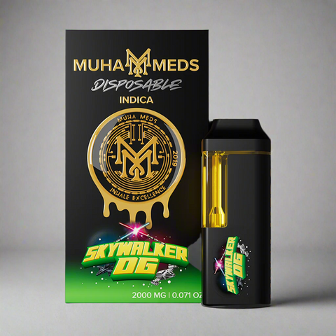 🔥2g Muha Meds – Skywalker OG Live Resin Disposable