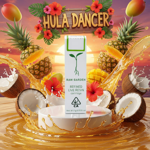 1g Raw Garden Refined Live Resin - Hula Dancer