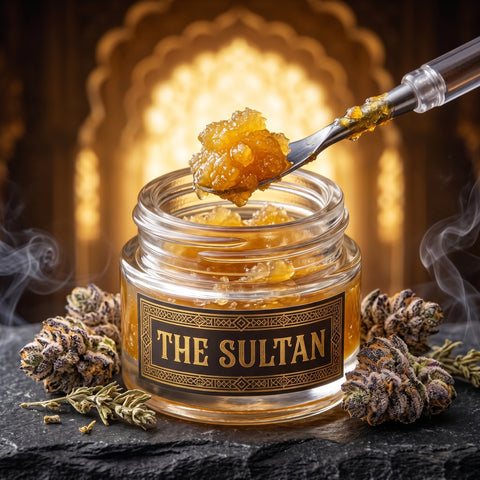 The Sultan 1g Premium Live Resin Indica