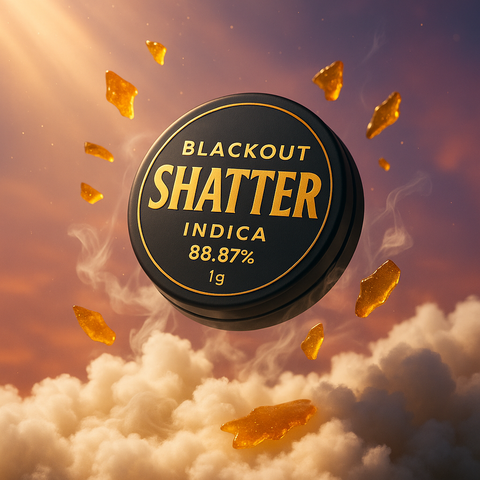 1g Shatter – Blackout Shatter