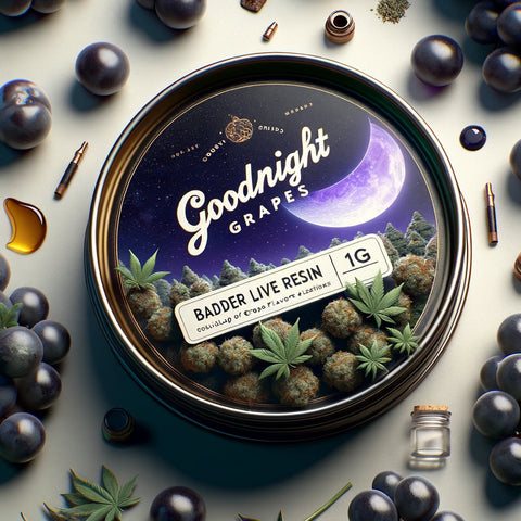 1g Badder Live Resin - Goodnight Grapes