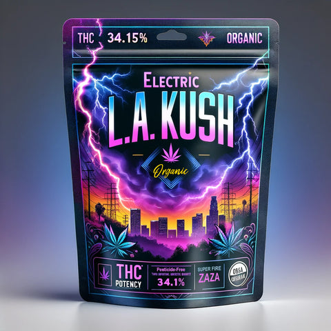 Electric L.A. Kush · Take 25% OFF use code: KUSH