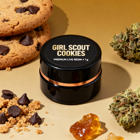 1g Premium Live Resin – Girl Scout Cookies