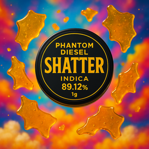 1g Shatter – Phantom Diesel