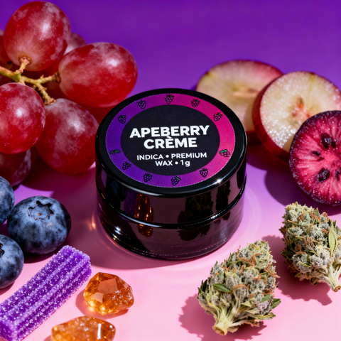 1g Premium Live Resin – APEBERRY CRÈME