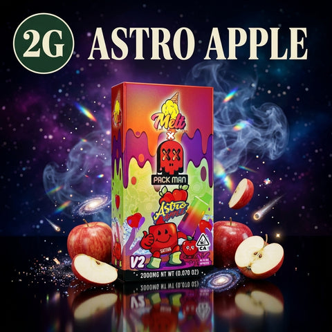 2g Melt x Pack Man - Astro Apple Live Resin Sugar Liquid Diamonds