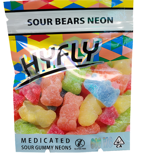 Gummy Bear Sours Only $2.49/per 100mg Reg. Price $28/ea