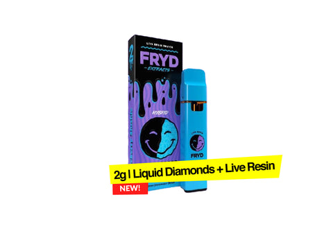 2g FRYD - Blueberry Zlushie Live Resin Disposable