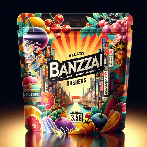 16g Exotic Banzai Gushers Shake & Smalls Mix · $15.30/per 1/8