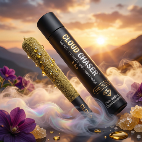 1.65g Cloud Chaser - 1.7g Keif'd up Liquid Diamond-Infused Pre-Roll
