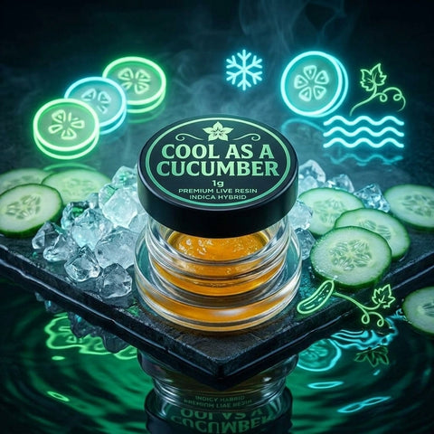 1g Premium Live Resin – Cool as a Cucumber