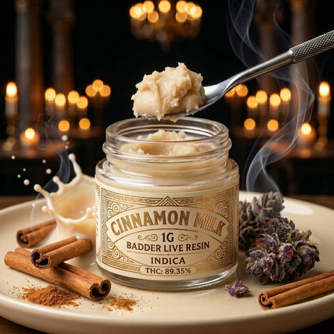 1g Badder Live Resin - Cinnamon Milk