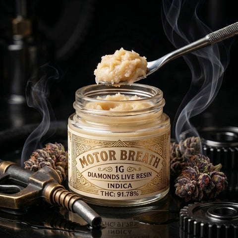 🔥💎 1g Diamonds Live Resin - MOTOR BREATH