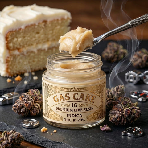 1g Premium Live Resin – Gas Cake