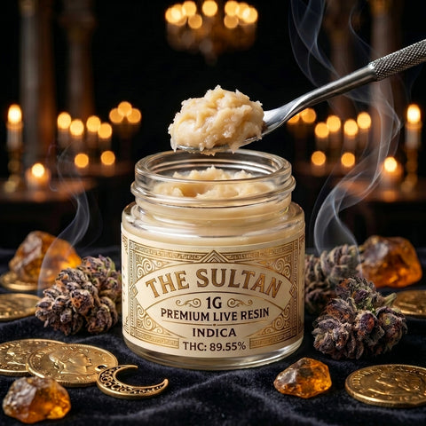 1g Premium Live Resin – The Sultan