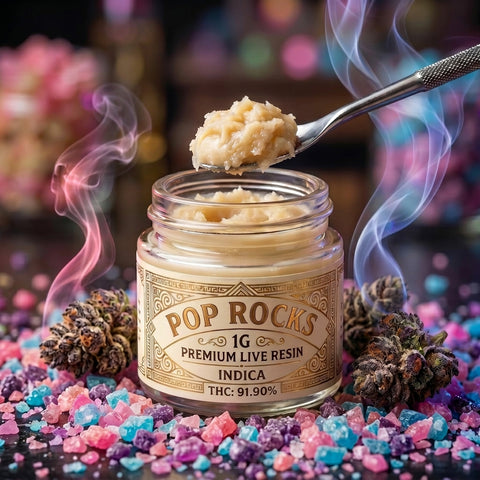 1g Premium Live Resin – Pop Rocks