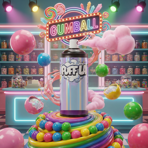 7-Pack Puff - Gumball Liquid Diamond & Kief Infused