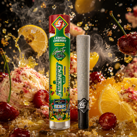 Sluggers - Lemon Cherry w/ Diamonds and Hash