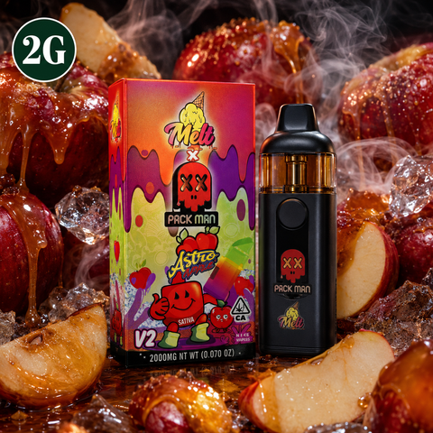 2g Melt x Pack Man - Astro Apple Live Resin Sugar Liquid Diamonds