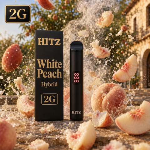 2g HITZ - White Peach Live Resin Disposable