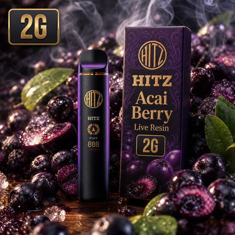 2g HITZ - Acai Berry Live Resin Disposable