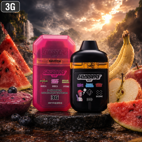 🔥3g Super Switch - WatermelonZ PinkAcai Apples&Bananas - Live Diamond Disposable