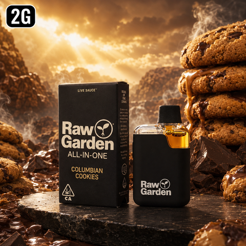 2g Raw Garden Live Sauce - Columbian Cookies