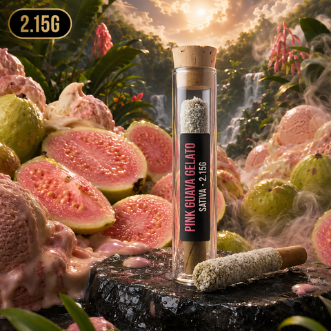 2.15g THCA Pink Guava Gelato - Sativa Preroll
