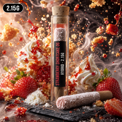 2.15g THCA Strawberry Shortcake OG - Hybrid Preroll