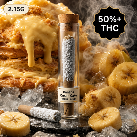 2.15g THCA Banana Cream Cake - Indica Preroll