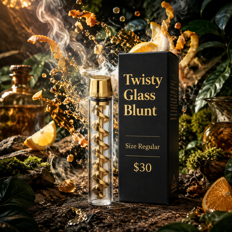 Twisty Glass Blunt - Size Regular - MSRP $30