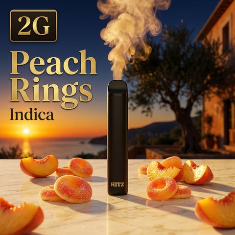 2g HITZ - Peach Rings Live Resin Disposable