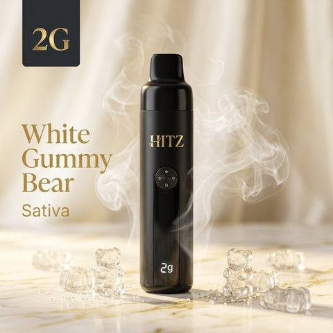 2g HITZ - White Gummy Bear Live Resin Disposable