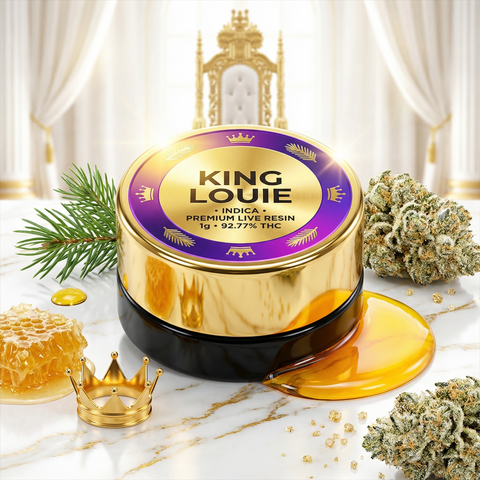1g Premium Live Resin – King Louie