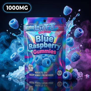 1000mg LiiTT Exotics Blue Raspberry