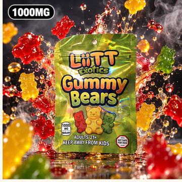1000mg LiiTT Exotics Gummy Bears