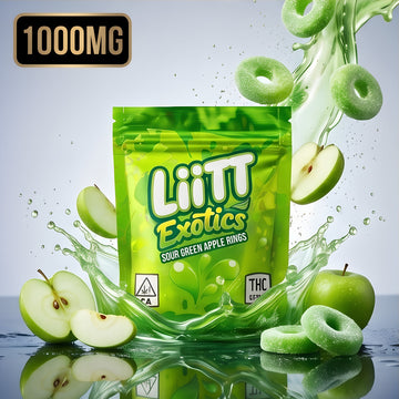 1000mg LiiTT Exotics Sour Green
