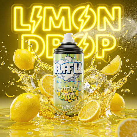 7-Pack Puff - Limon Drop Liquid Diamond & Kief Infused