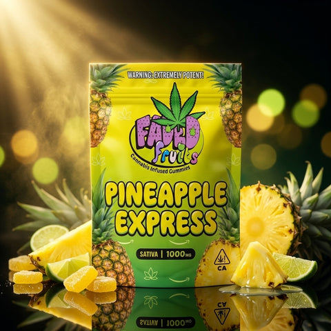 1000mg Faded Fruits - Pineapple Express Gummies