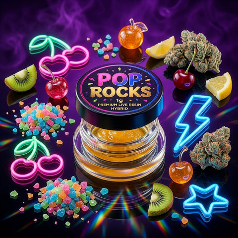 1g Premium Live Resin – Pop Rocks