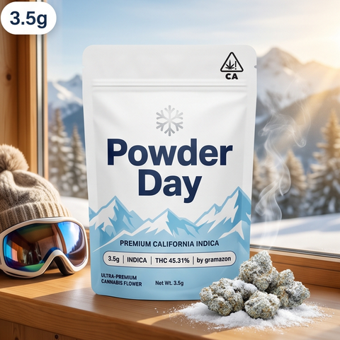 3.5g ❄️ Powder Day - Snowcapped Indica