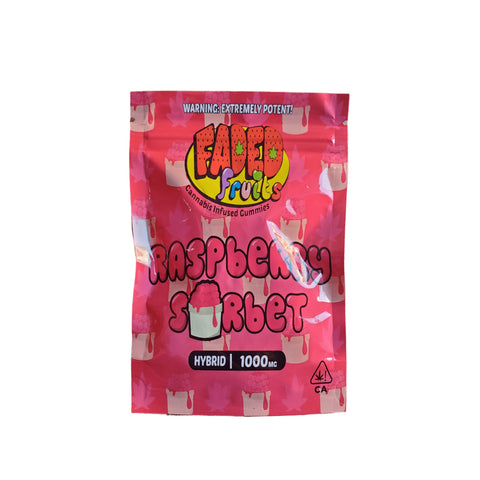 1000mg Raspberry Sorbet Gummies